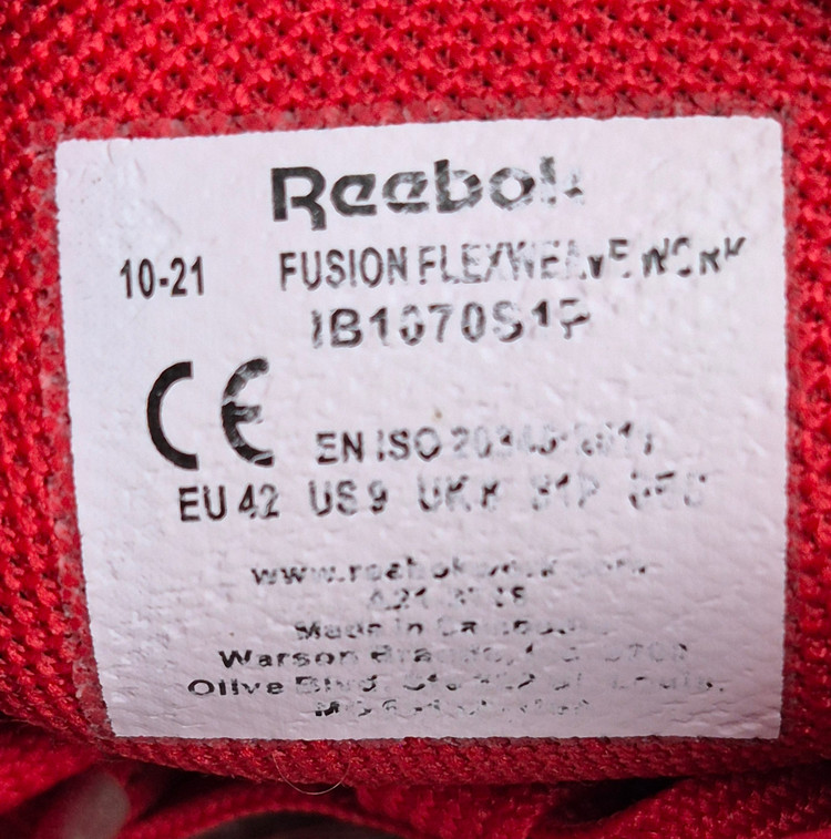 کفش ایمنی Reebok