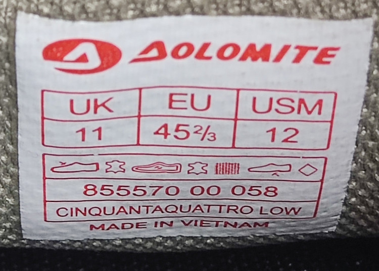 کفش DOLOMITE