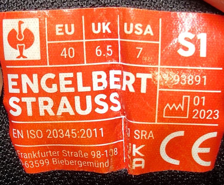 کفش ایمنی ENGELBERT STRAUSS