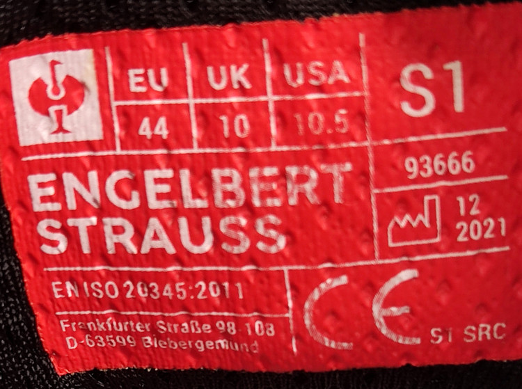 کفش ایمنی ENGELBERT STRAUSS