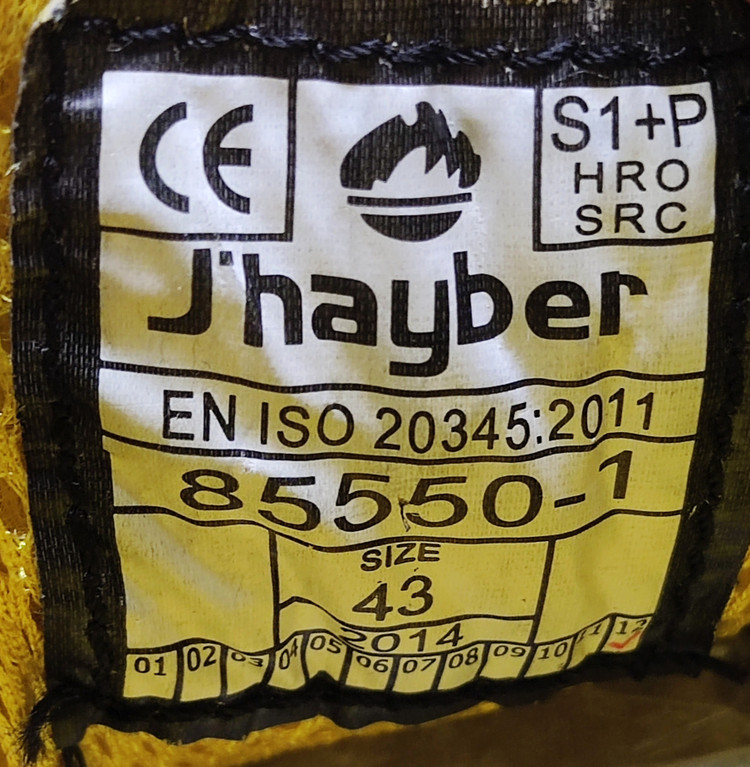 کفش ایمنی J'hayber